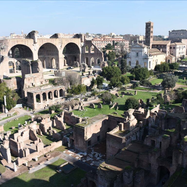 Vista del Foro romano