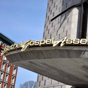 Iglesia de gospel en Harlem, Nueva York