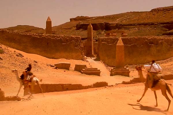 Fotograma de la película La Momia en La Cárcel Portuguesa